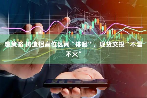 趣策略 铸造铝高位区间“徘徊”，现货交投“不温不火”